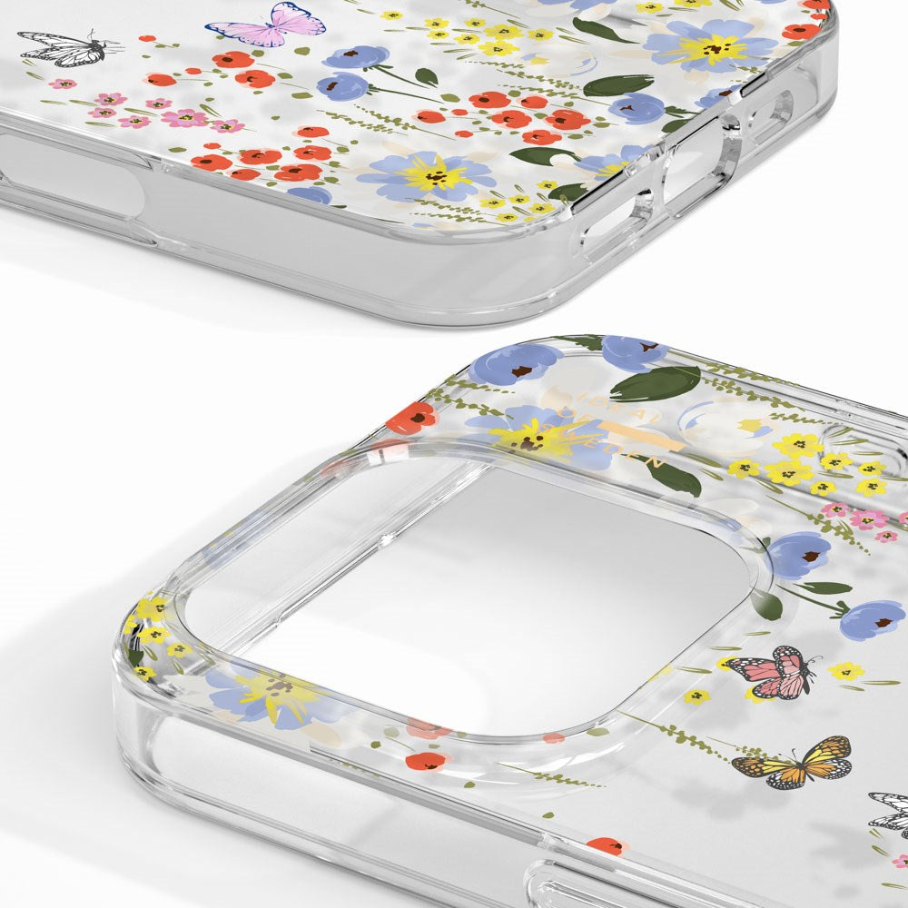 iPhone 16 Pro iDeal Of Sweden Clear Case - Artistic Garden
