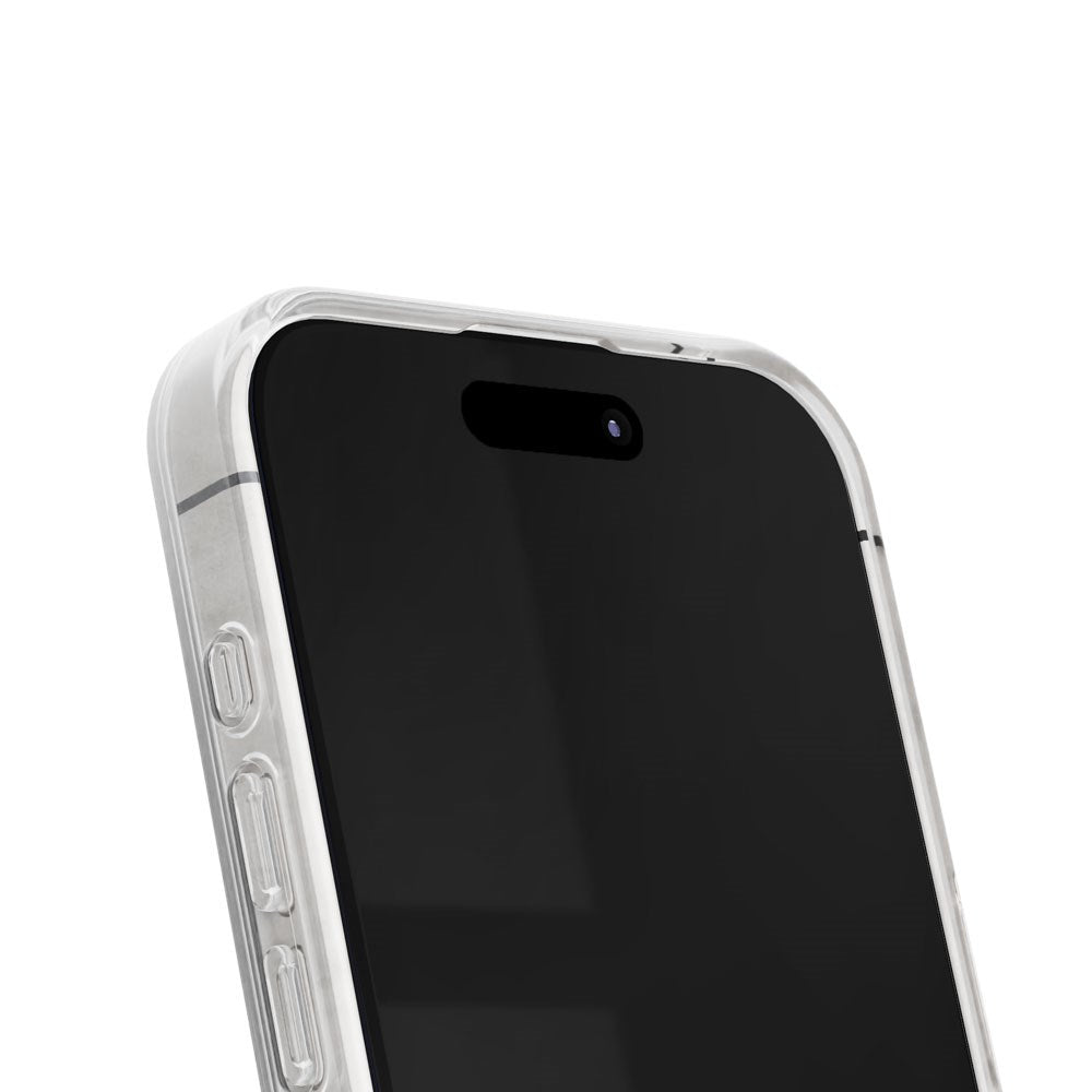 iPhone 15 Pro iDeal Of Sweden Clear Cover - MagSafe Kompatibel - Tulip Bloom