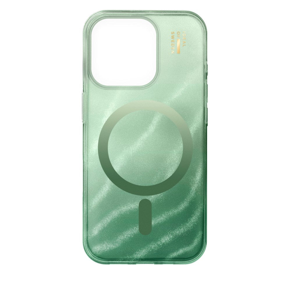 iPhone 16 Pro iDeal Of Sweden Clear Cover - MagSafe Kompatibel - Sage Green