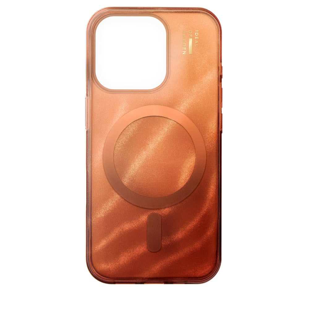 iPhone 16 Pro iDeal Of Sweden Clear Cover - MagSafe Kompatibel - Mocha Mousse