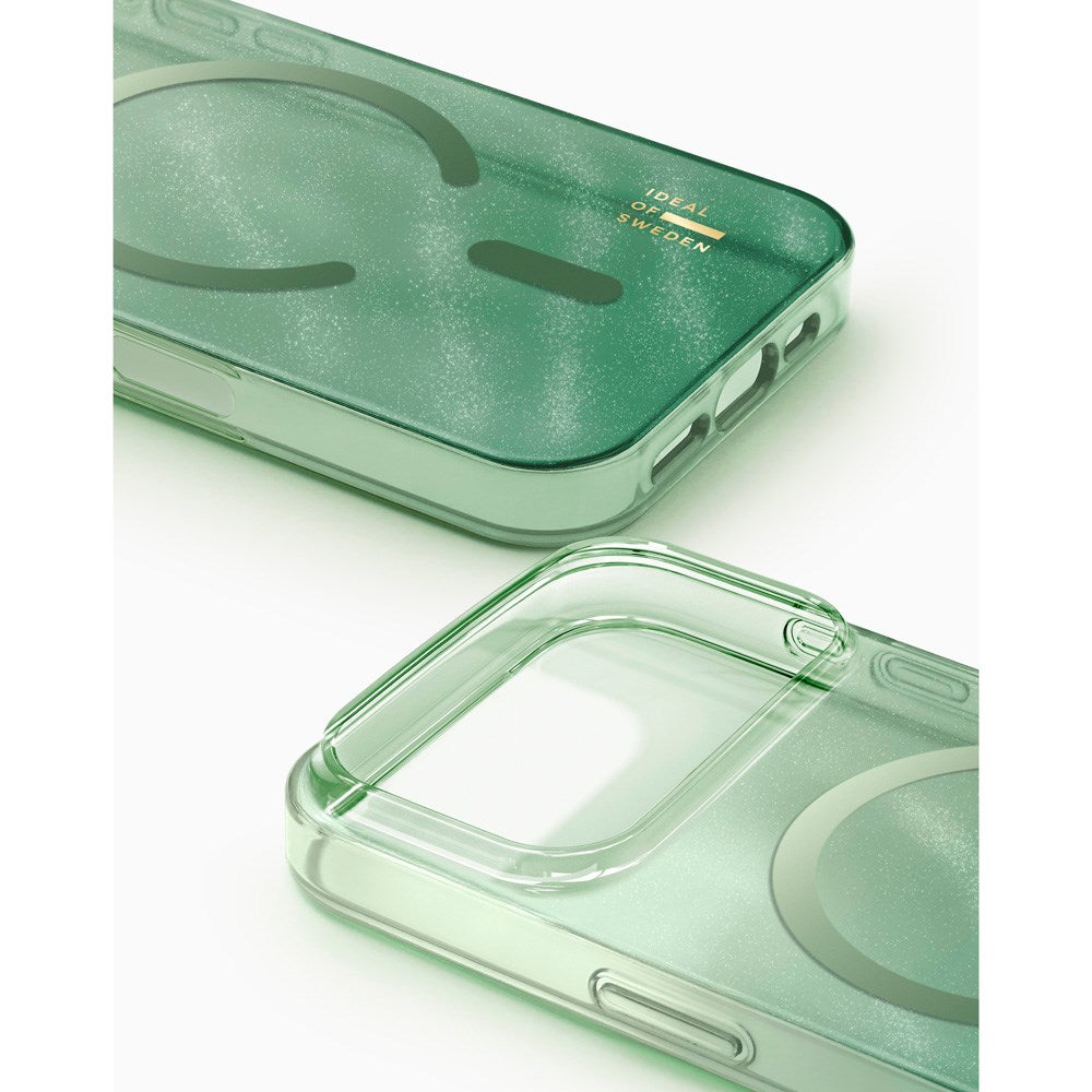 iPhone 17 Pro iDeal Of Sweden Clear Cover - MagSafe Kompatibel - Sage Green