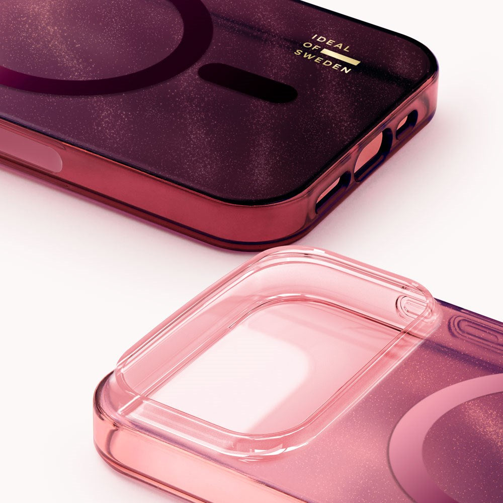 iPhone 18 Pro / 17 Pro iDeal Of Sweden Clear Cover - MagSafe Kompatibel - Cherry Lacquer