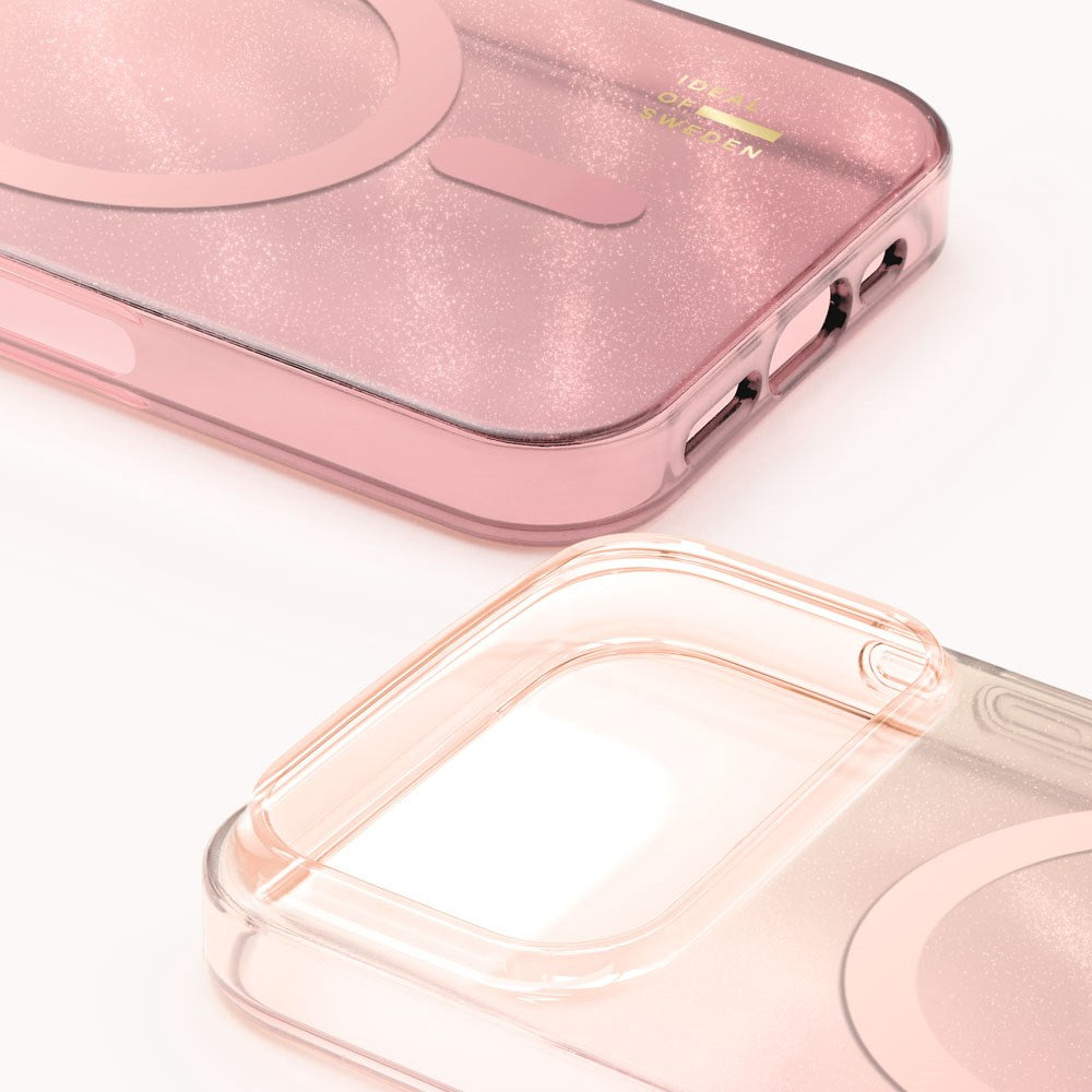 iPhone 18 Pro Max / 17 Pro Max iDeal Of Sweden Clear Cover - MagSafe Kompatibel - Rose Blush