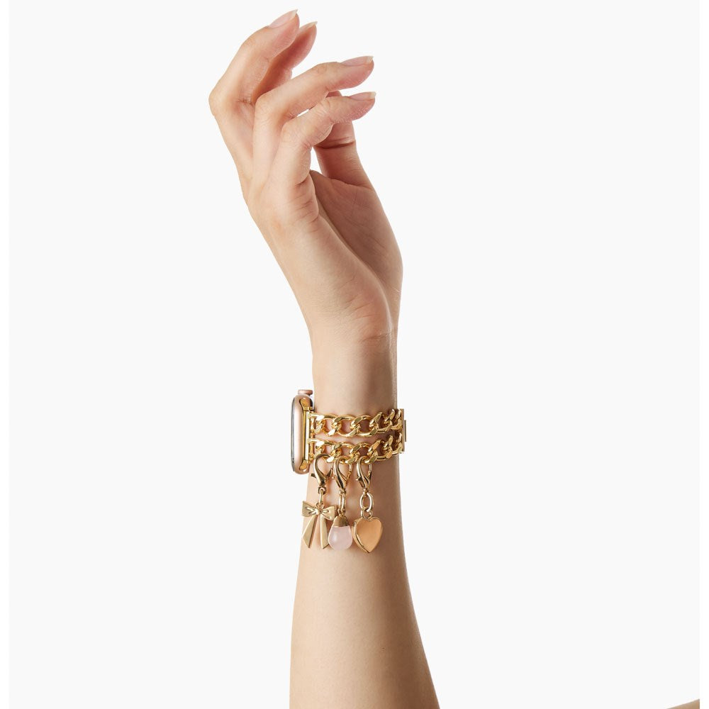Apple Watch (42/44/SE/45/46/49mm) iDeal of Sweden Metalrem - Chain Gold