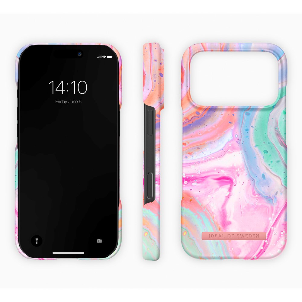 iPhone 17 Pro iDeal Of Sweden Fashion Cover - MagSafe Kompatibel - Pastel Marble