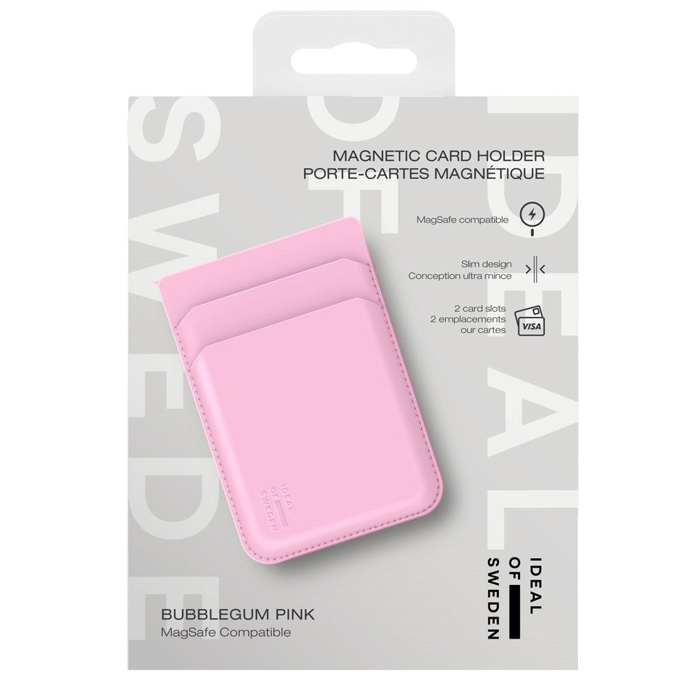 iDeal Of Sweden Magnetic Cardholder - MagSafe Kompatibel - Bubblegum Pink