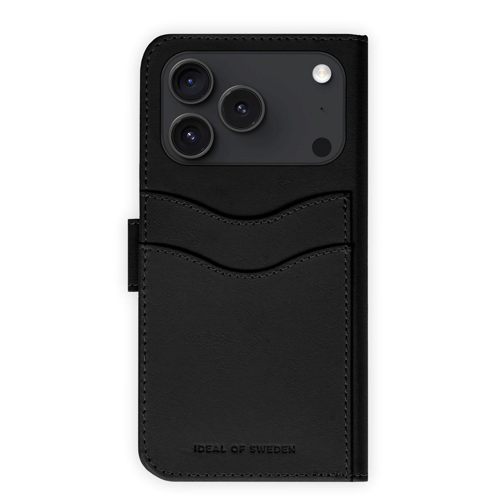 iPhone 17 Pro Max iDeal Of Sweden Magnet Wallet+ Flip Cover - MagSafe Kompatibel - Black