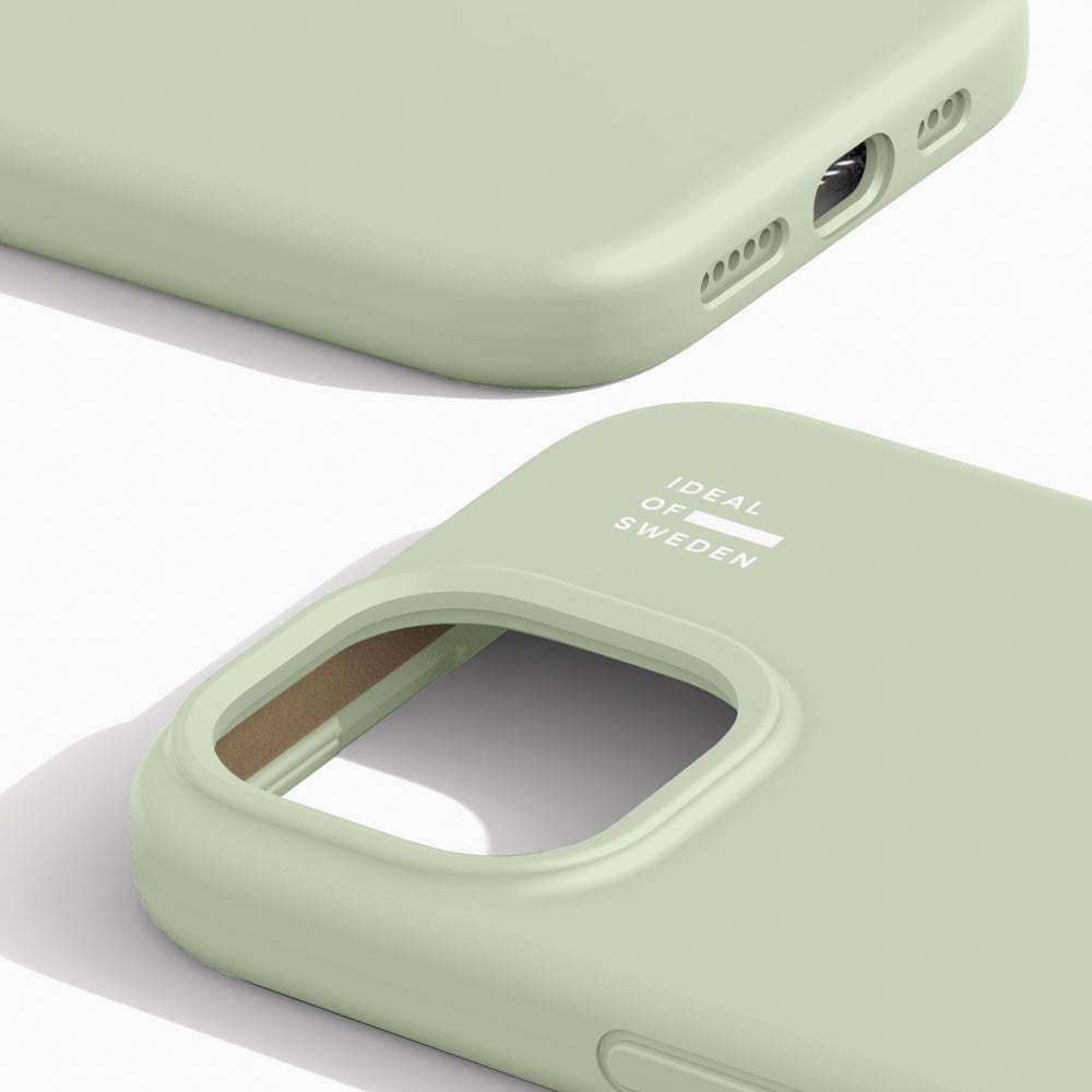 iPhone 17e / 16e / 15 / 14 / 13 iDeal Of Sweden Silikone Cover - MagSafe Kompatibel - Sage Green