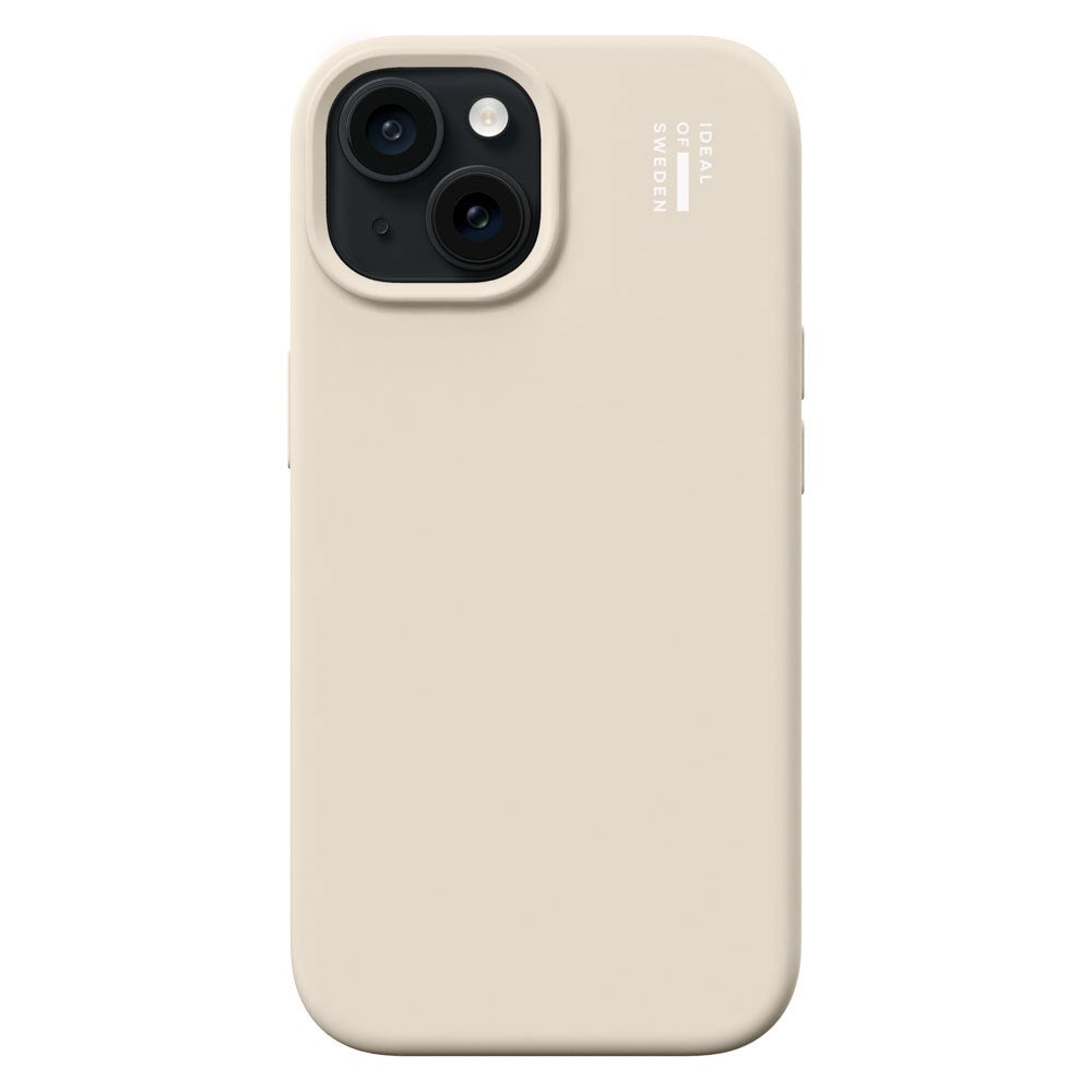 iPhone 17e / 16e / 15 / 14 / 13 iDeal Of Sweden Silikone Cover - MagSafe Kompatibel - Cloud Dancer