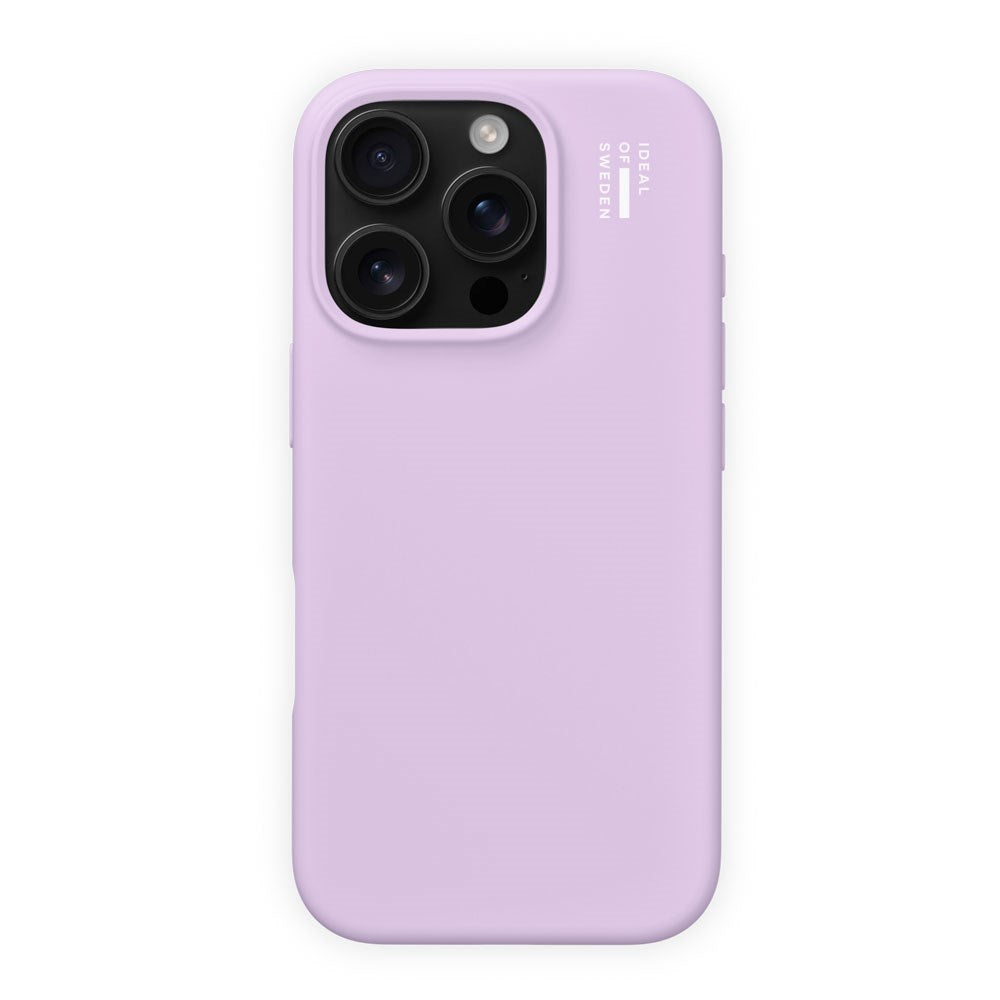 iPhone 16 Pro iDeal Of Sweden Silikone Cover - MagSafe Kompatibel - Lavender Milk