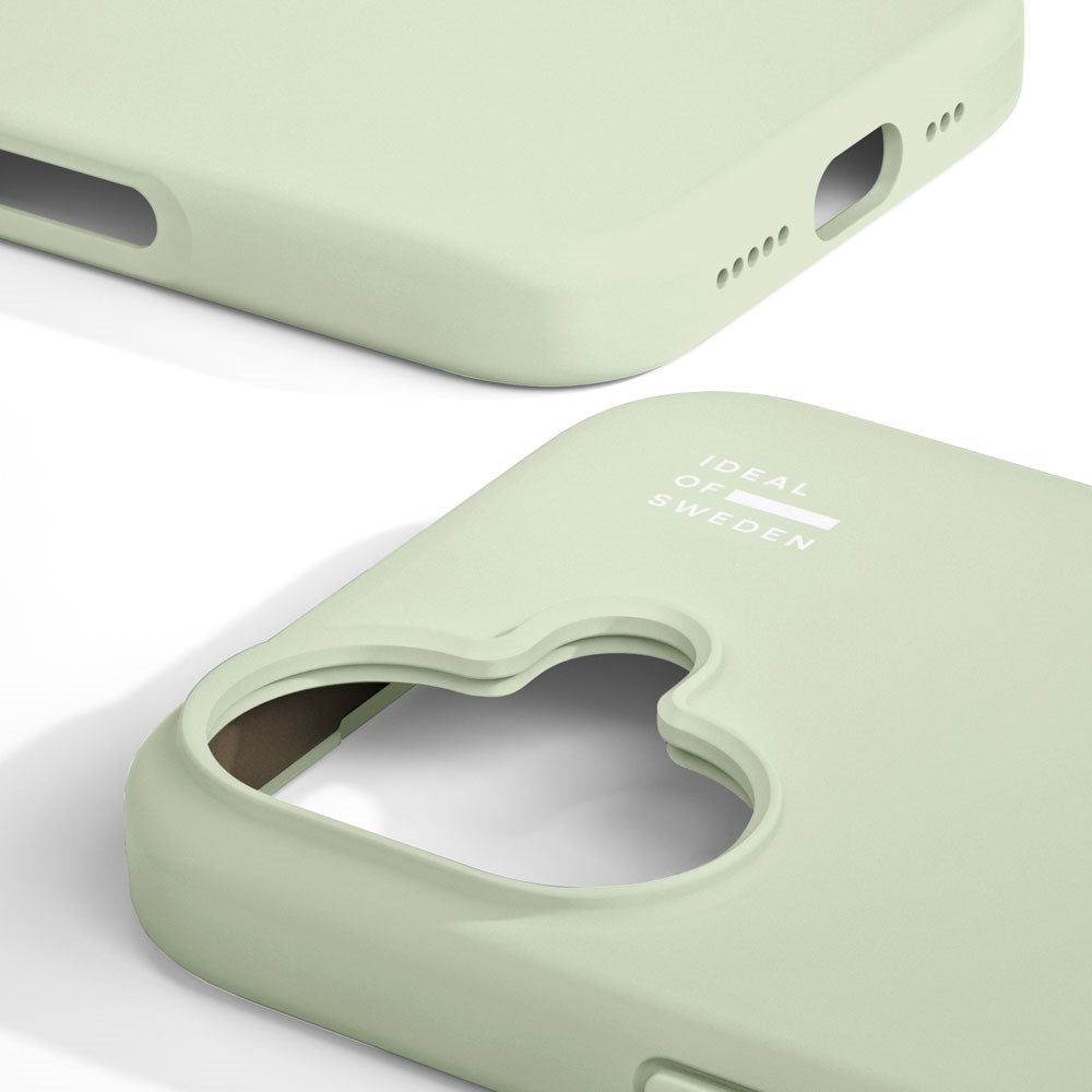 iPhone 17 iDeal Of Sweden Silikone Cover - MagSafe Kompatibelt - Sage Green