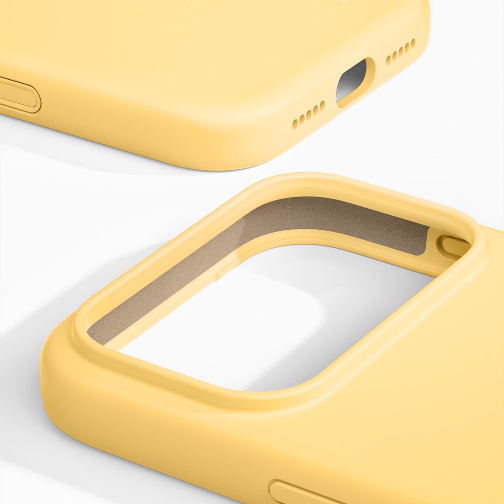 iPhone 17 Pro iDeal Of Sweden Silikone Cover - MagSafe Kompatibelt - Soft Lemon