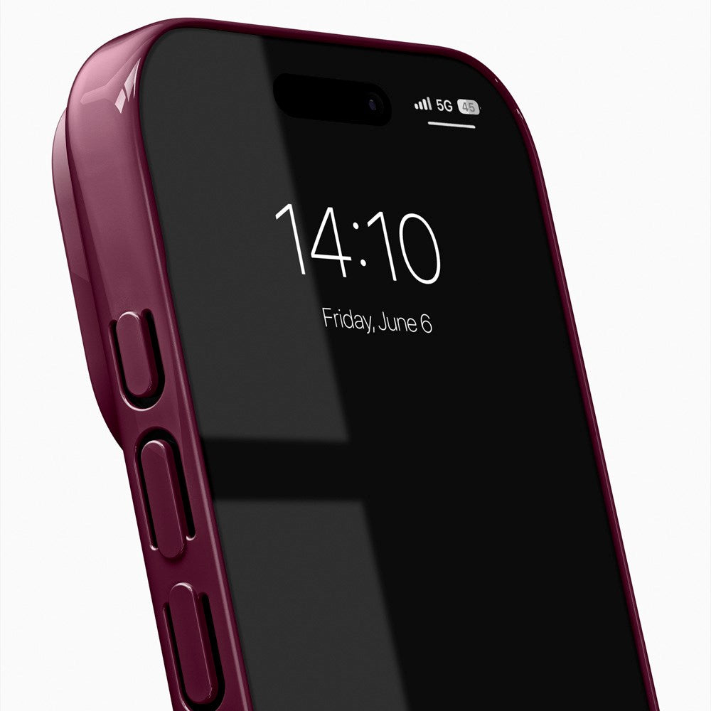 iPhone 17 Pro iDeal of Sweden Slim Cover - MagSafe Kompatibel - Glossy Cherry