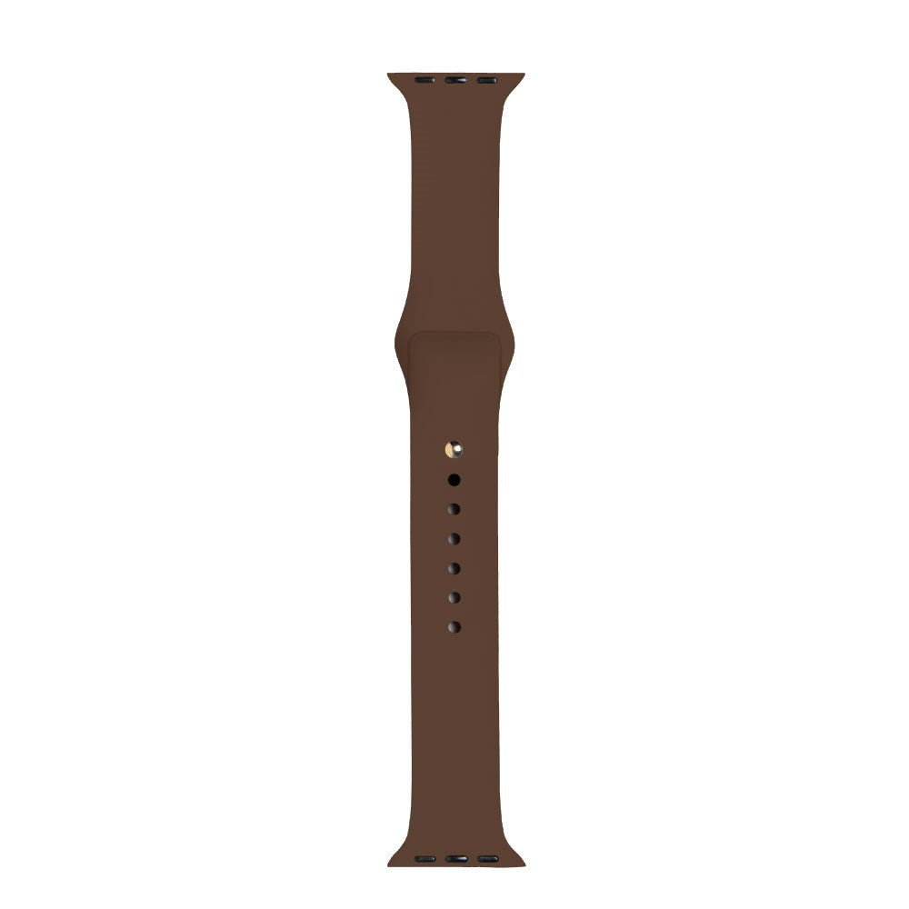 Apple Watch (38/40/SE/41/42mm) iDeal of Sweden Silikonerem - Str. S/M - Mocha Mousse