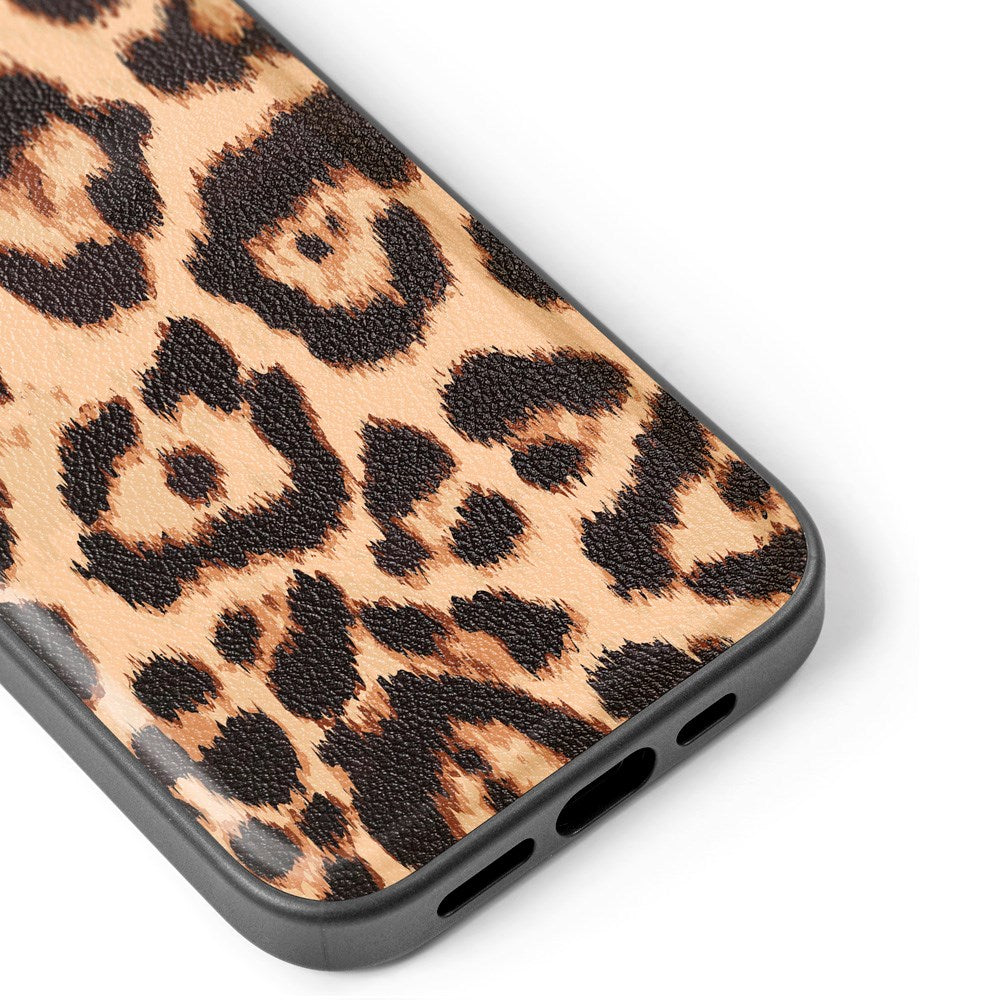 iPhone 17e / 16e / 15 / 14 / 13 iDeal Of Sweden Vegan Leather Cover - Timeless Leo