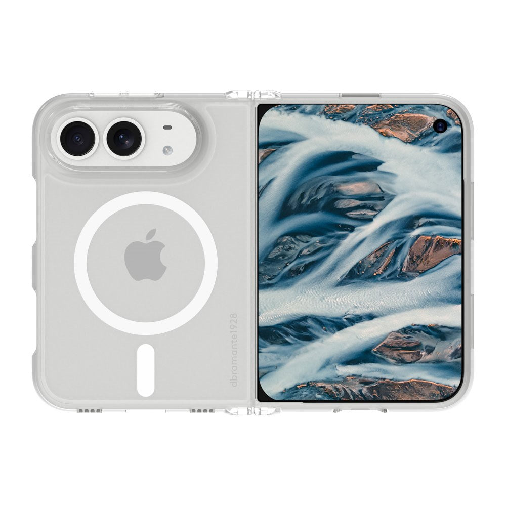 iPhone Duo dbramante1928 Iceland Pro Bagside Cover - MagSafe Kompatibel - Clear