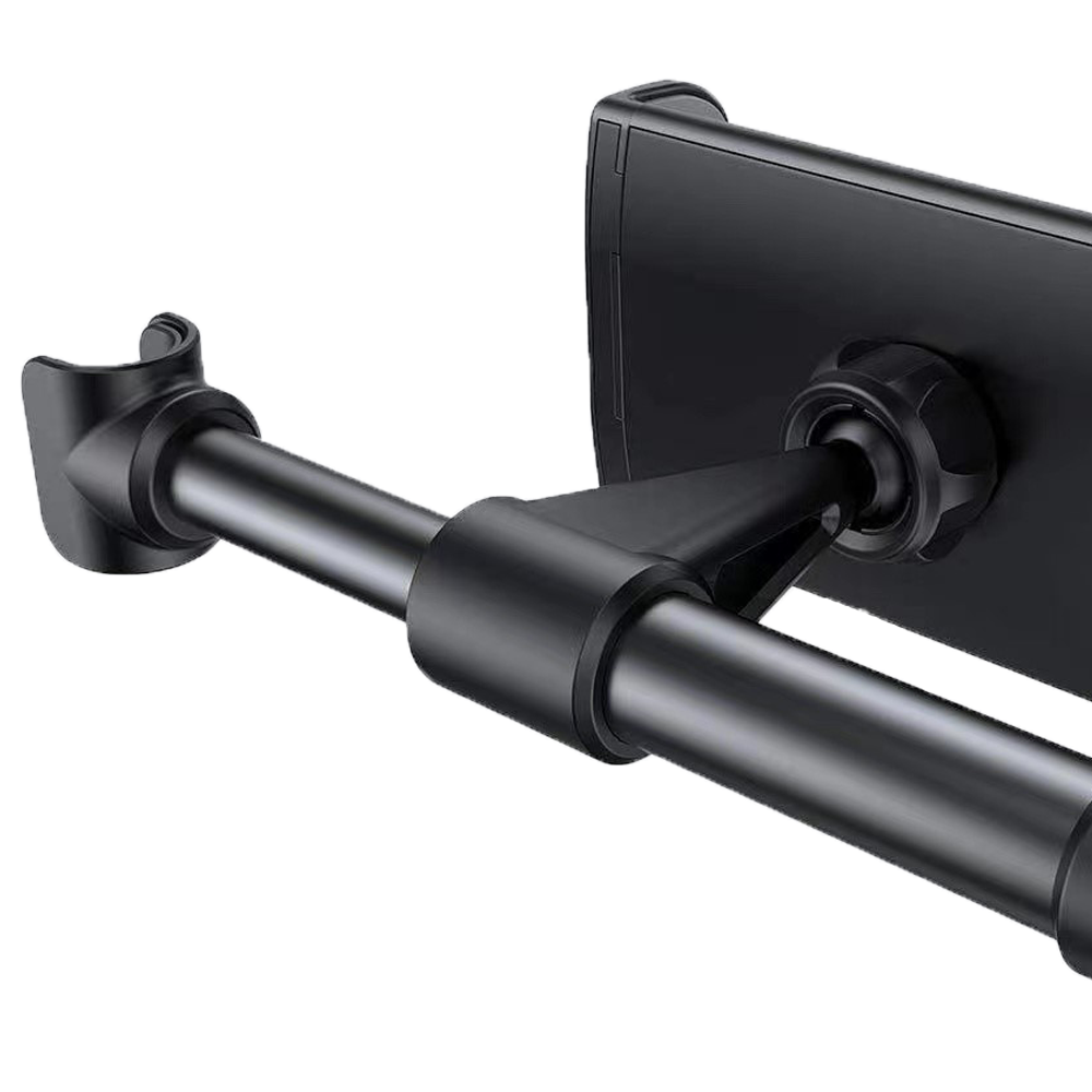 Xceed - Mobil- & Tabletholder til Nakkestøtte - Max Mobil: 120 - 220mm - Sort