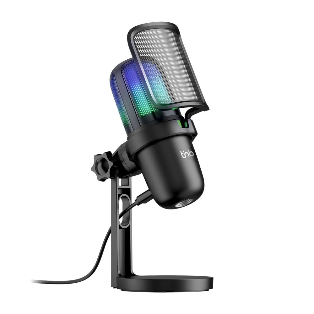 T'NB Influence Pro Mikrofon med RGB LED Lys - Sort