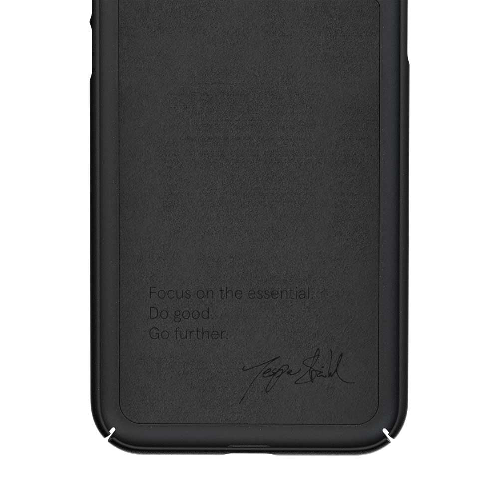 Nudient Thin Case V2 iPhone SE (2022 / 2020) / 8 / 7 Bagside Cover - Ink Black