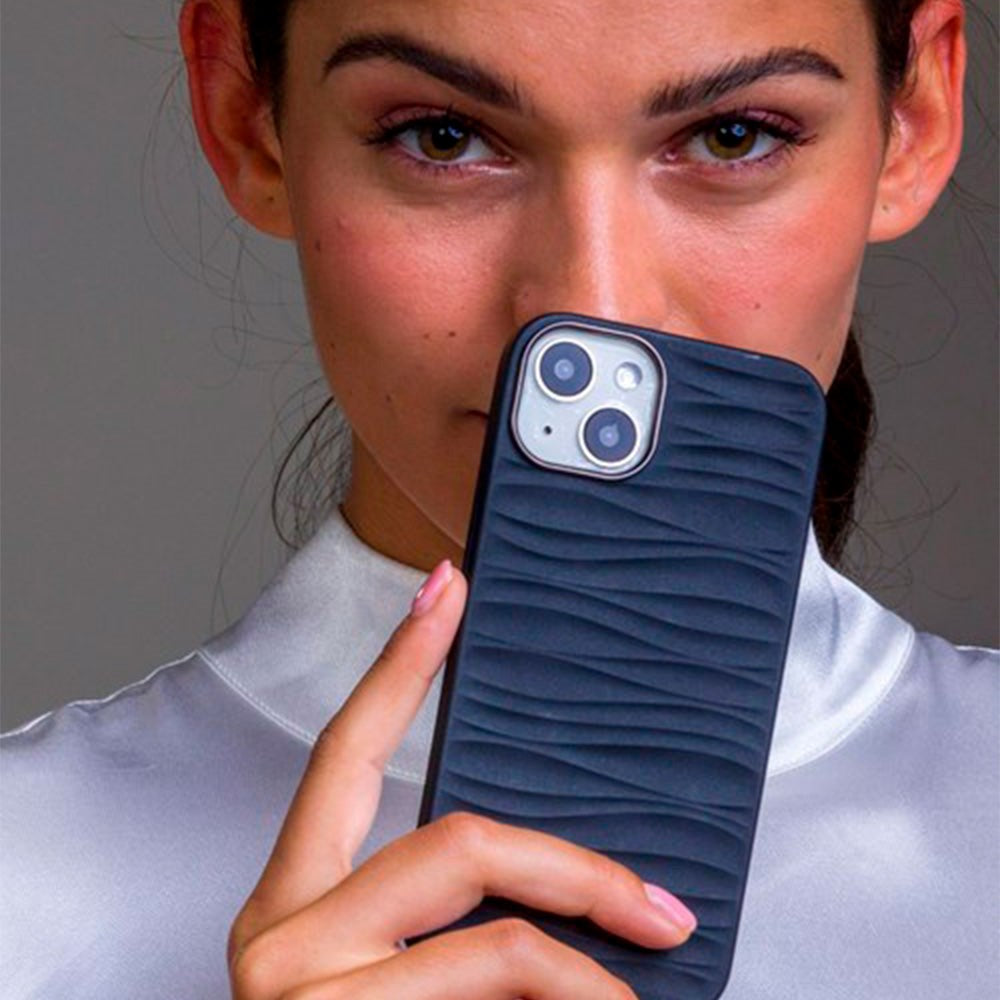 dbramante1928 iPhone 14 Plus Dune Bagside Cover - 100% Genbrugsplast - Sort