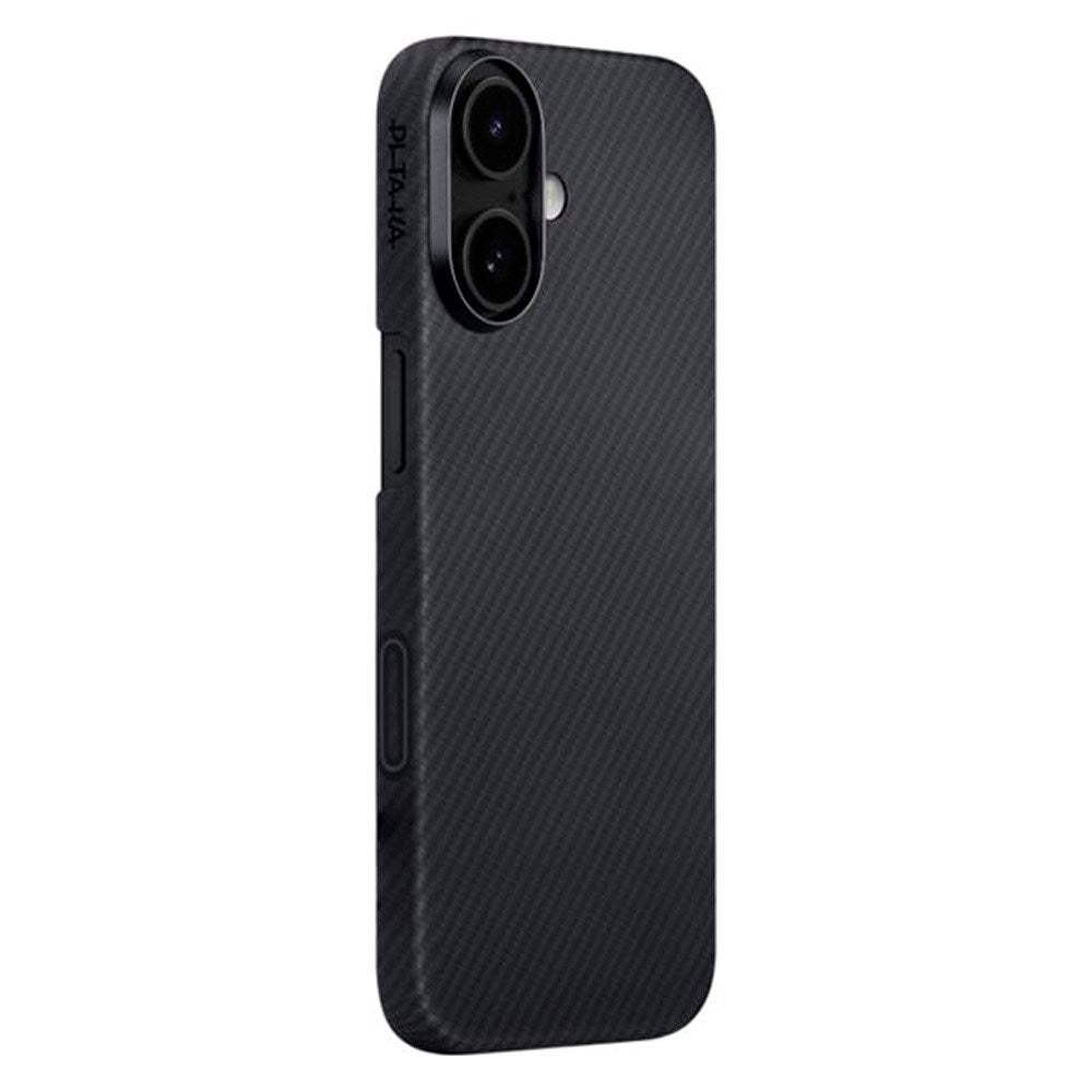 PITAKA iPhone 17 Ultra Slim Bagside Cover - MagSafe Kompatibel - Black / Grey