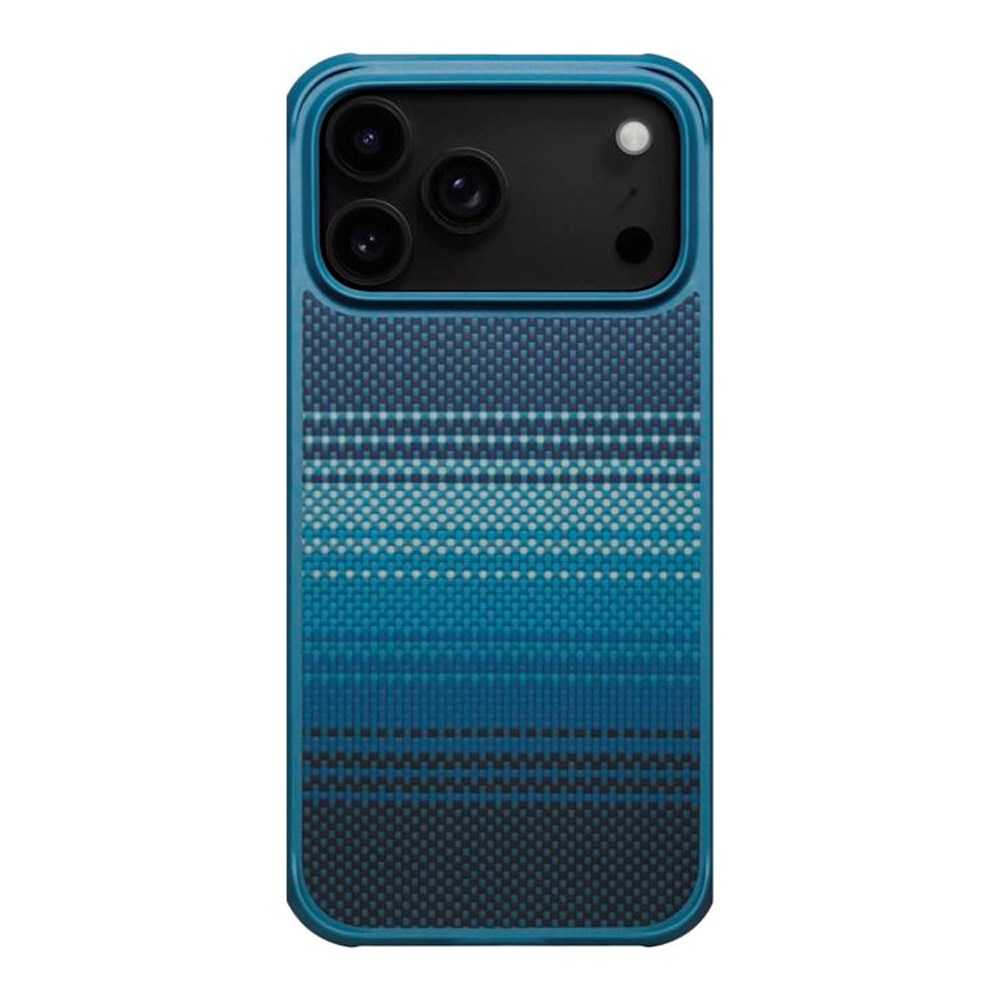 PITAKA iPhone 17 Pro Aramid ProGuard Bagside Cover - MagSafe Kompatibel - Moonrise
