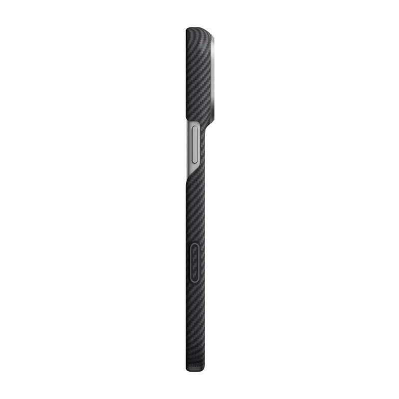 Pitaka iPhone 18 Pro Max / 17 Pro Max Edge Bagside Cover - MagSafe Kompatibel - Sort / Grå