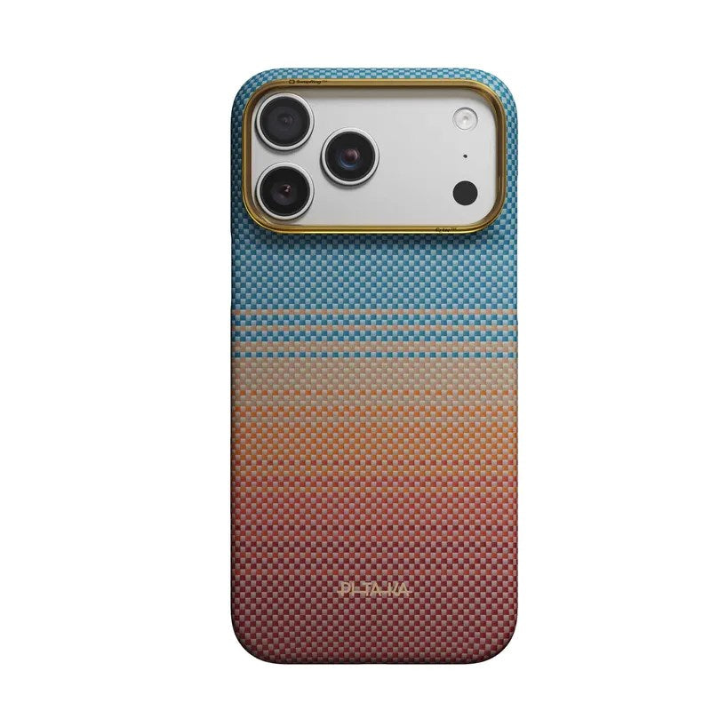 Pitaka iPhone 18 Pro Max / 17 Pro Max Edge Bagside Cover - MagSafe Kompatibel - Sunset