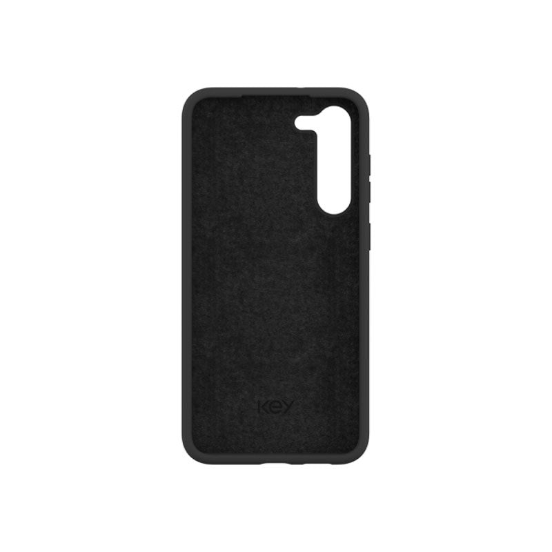 Samsung Galaxy S23+ (Plus) Key Silikone Bagside Cover - Antibakteriel - Sort