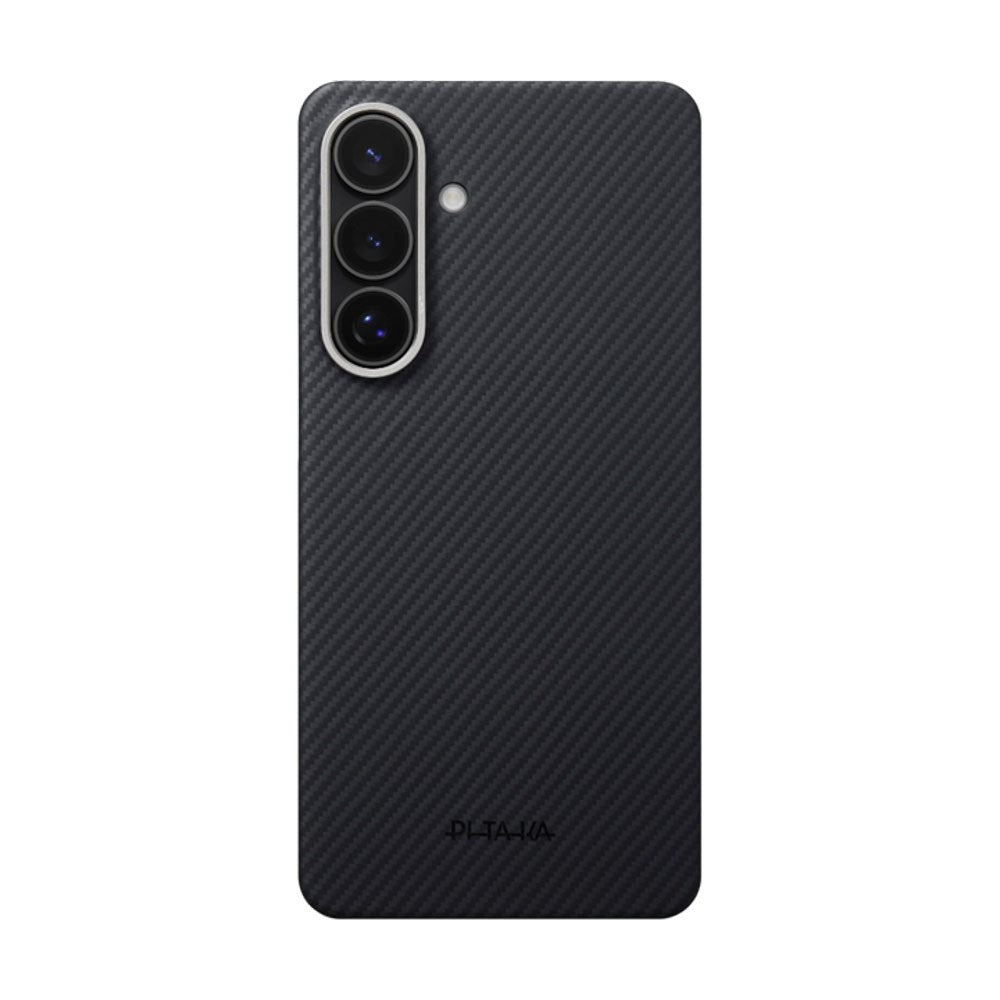Samsung Galaxy S26 PITAKA Edge Bagside Cover - MagSafe Kompatibel - Black / Grey Twill