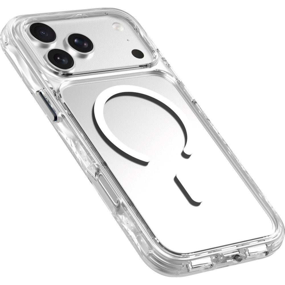 LAUT iPhone 18 Pro Max / 17 Pro Max CRYSTAL MATTER X Mobil Cover - MagSafe Kompatibel - Hvid / Gennemsigtig