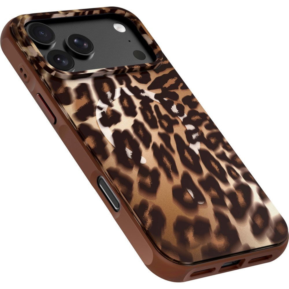 LAUT iPhone 18 Pro Max / 17 Pro Max HUEX WAVE Mobil Cover - MagSafe Kompatibel - Mocha Leopard