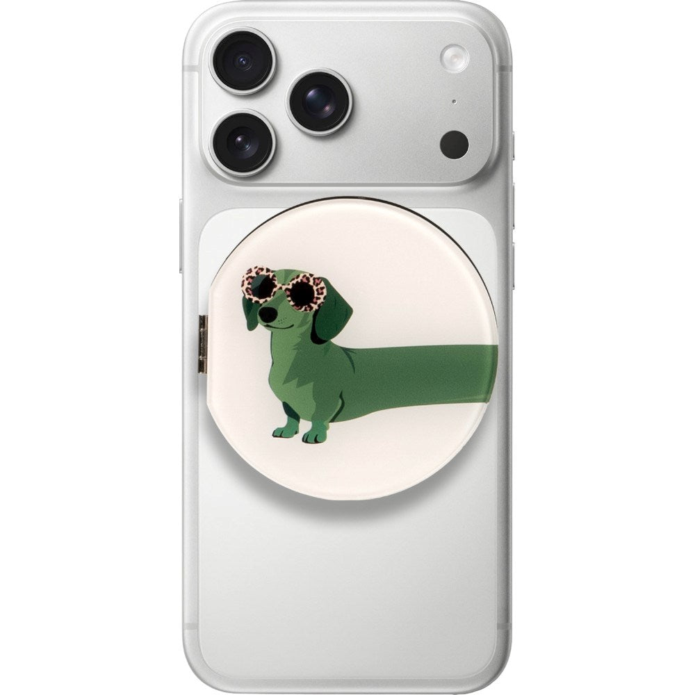 LAUT Magnetisk Ring Holder til Mobil MAGMOJI - Dachshund Matcha Tea