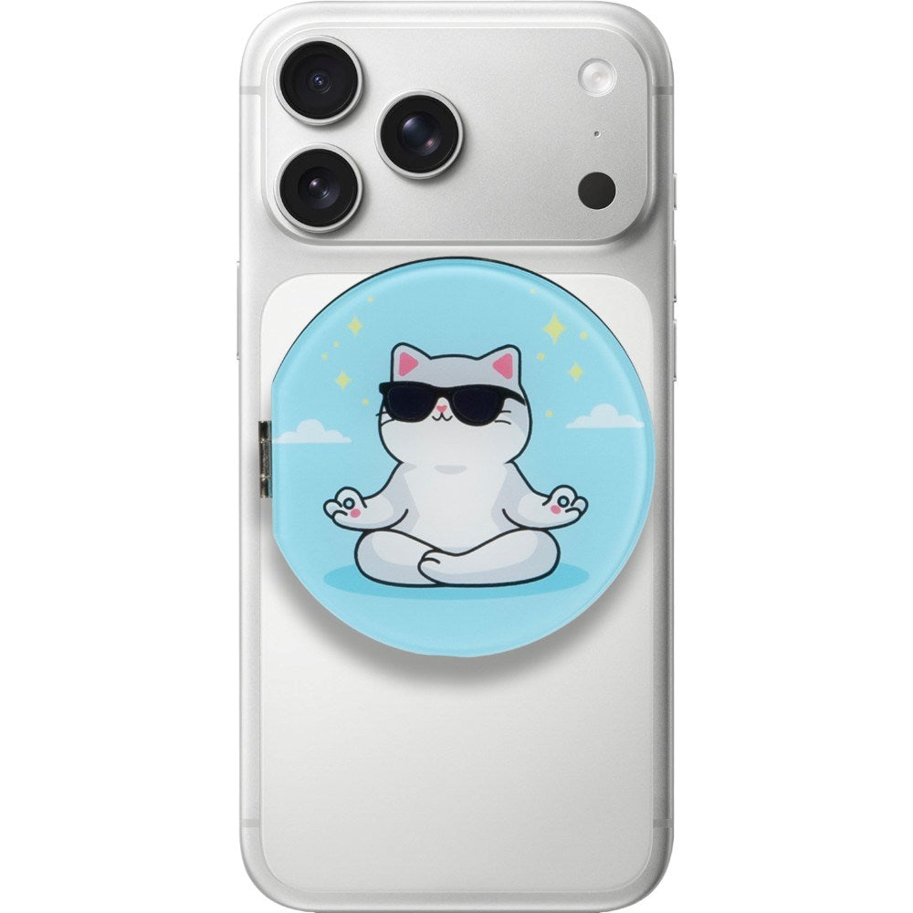 LAUT Magnetisk Ring Holder til Mobil MAGMOJI - Cat Stay Calm