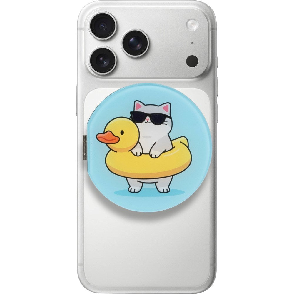 LAUT Magnetisk Ring Holder til Mobil MAGMOJI - Cat Splish Splash