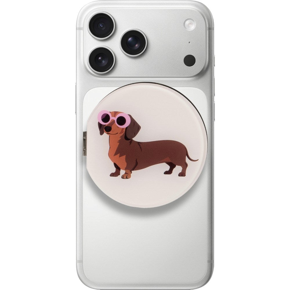 LAUT Magnetisk Ring Holder til Mobil MAGMOJI - Dachshund Big Attitude