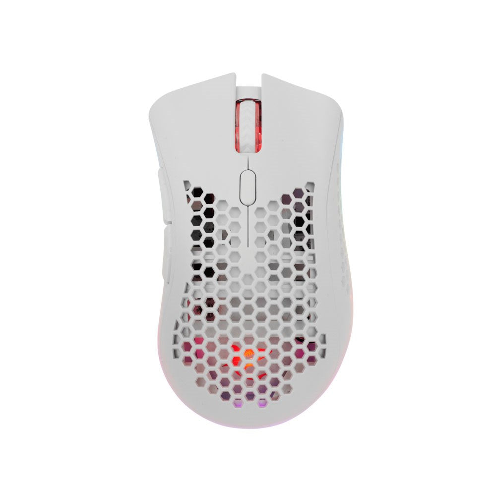 White Shark LIONEL Trådløs 6D / 10000 DPI Gaming Mus - Hvid