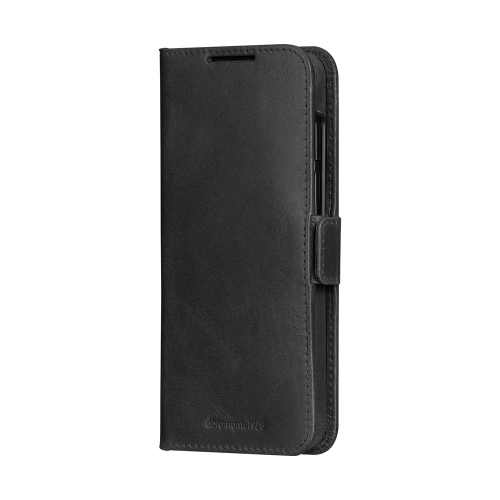 dbramante1928 Lynge - Samsung Galaxy S25 - Ægte Læder 2-i-1 Flip Cover - Black