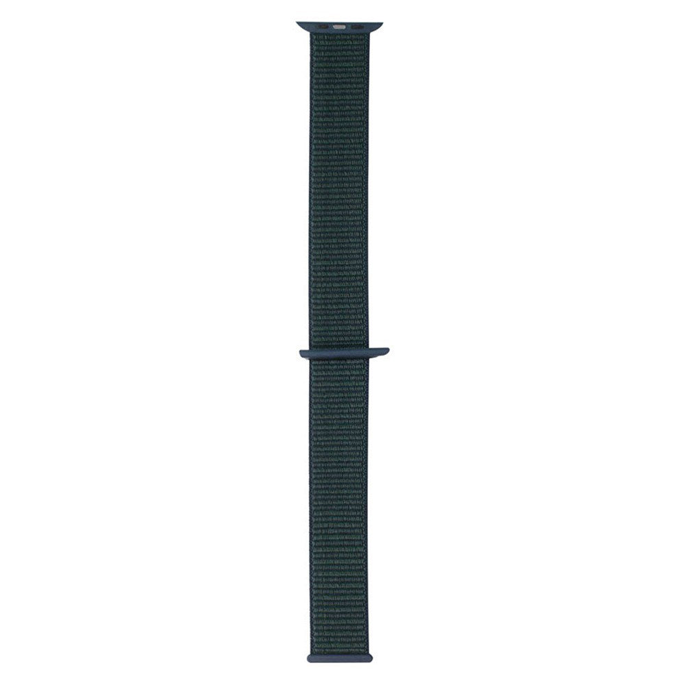 Apple Watch (38/40/SE/41/42mm) Lippa Nylonrem - Blågrøn - (DEMO)