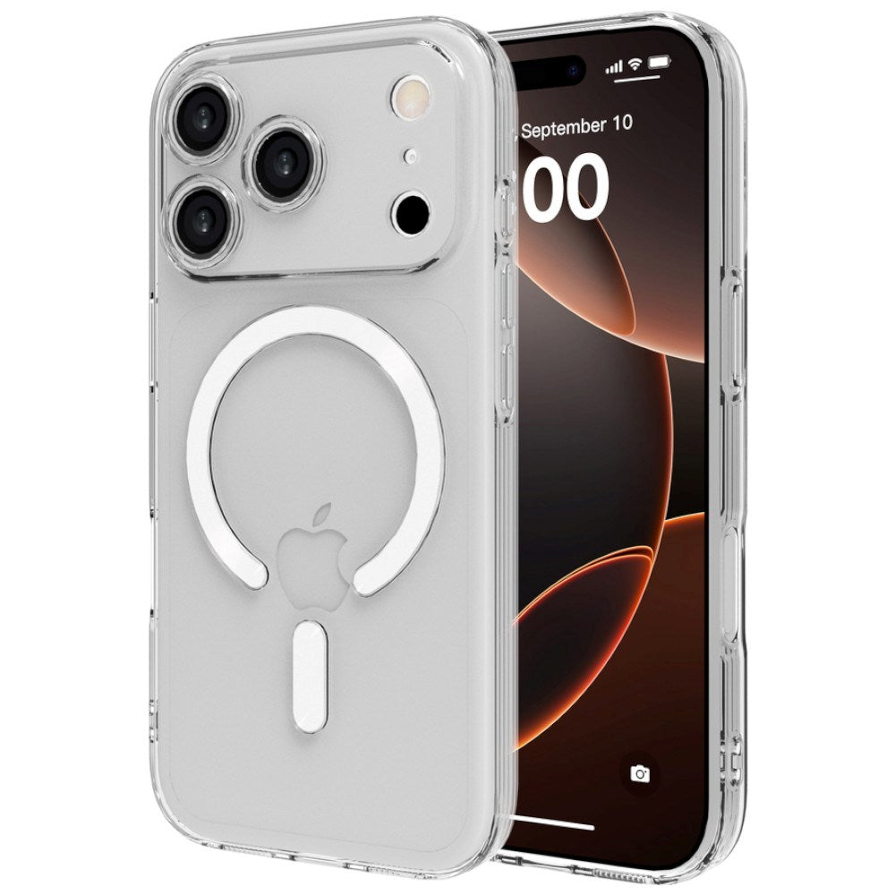 Lippa iPhone 17 Pro /18 Pro Fleksibel Plast Mobil Cover - MagSafe Kompatibel - Gennemsigtig