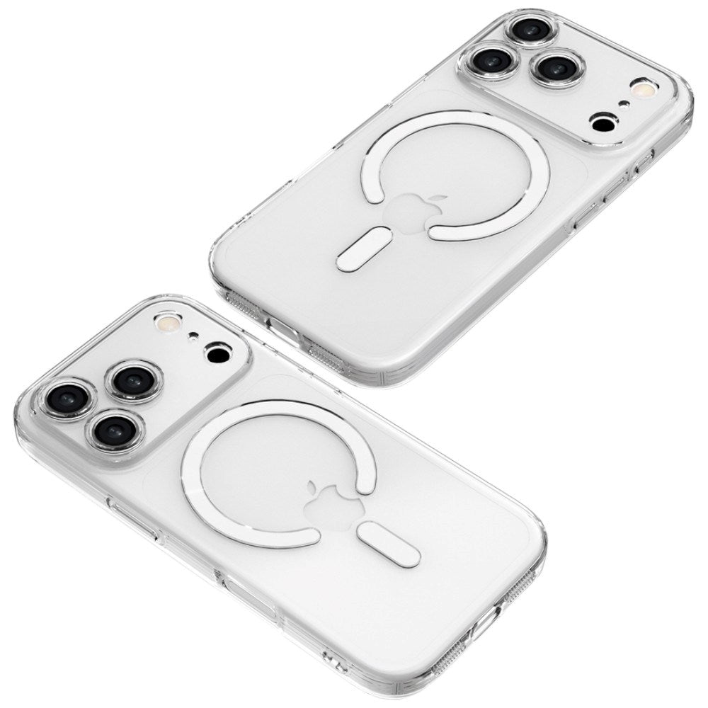 Lippa iPhone 17 Pro /18 Pro Fleksibel Plast Mobil Cover - MagSafe Kompatibel - Gennemsigtig