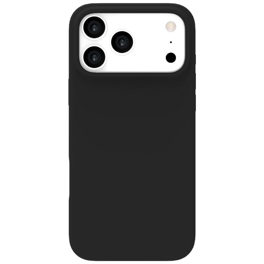 Lippa iPhone 17 Pro Max / 18 Pro Max Silikone Bagside Cover - MagSafe Kompatibel - Sort
