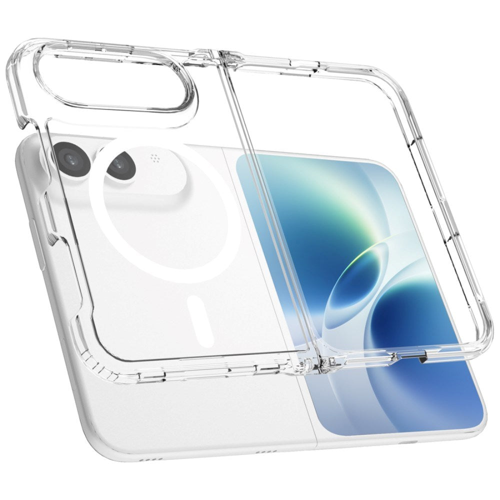 Lippa iPhone Duo Fleksibel Plast Mobil Cover - MagSafe Kompatibel - Gennemsigtig