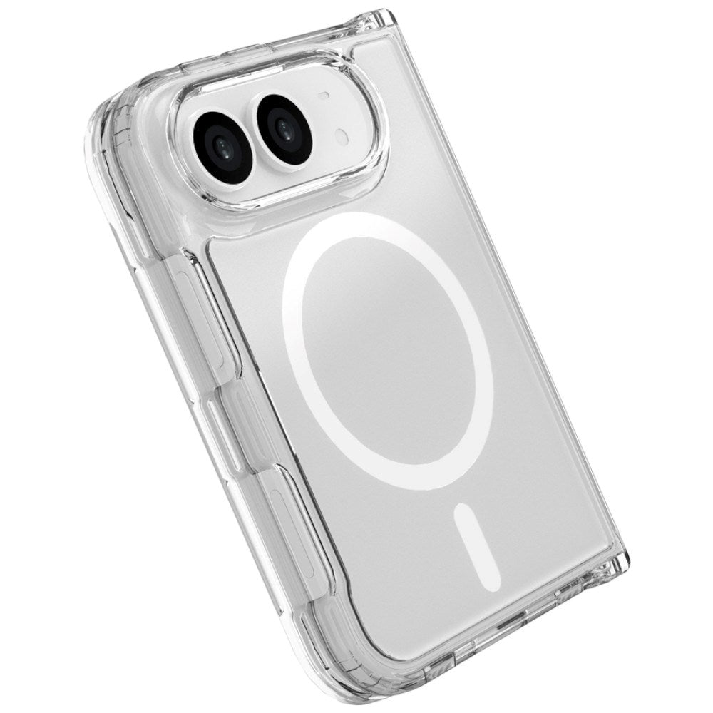 Lippa iPhone Duo Fleksibel Plast Mobil Cover - MagSafe Kompatibel - Gennemsigtig