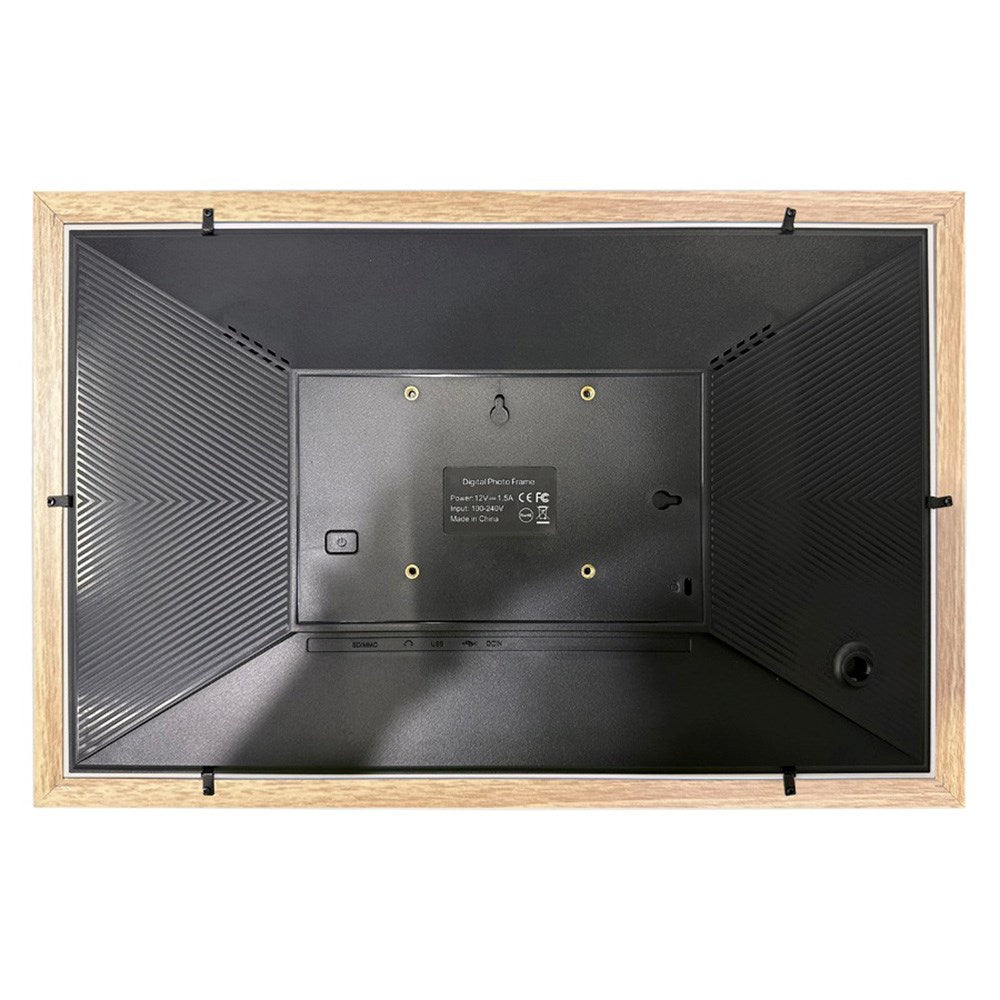 Lippa 15.6" Frameo Digital Fotoramme - WiFi - Træfarvet