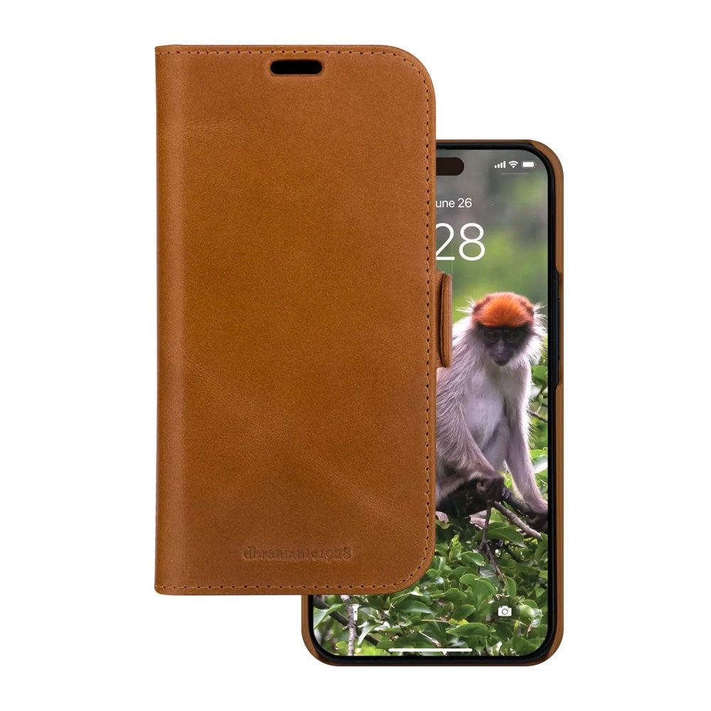 dbramante1928 iPhone 17e / 16e / 15 / 14 / 13 Lynge Flip Cover - Tan