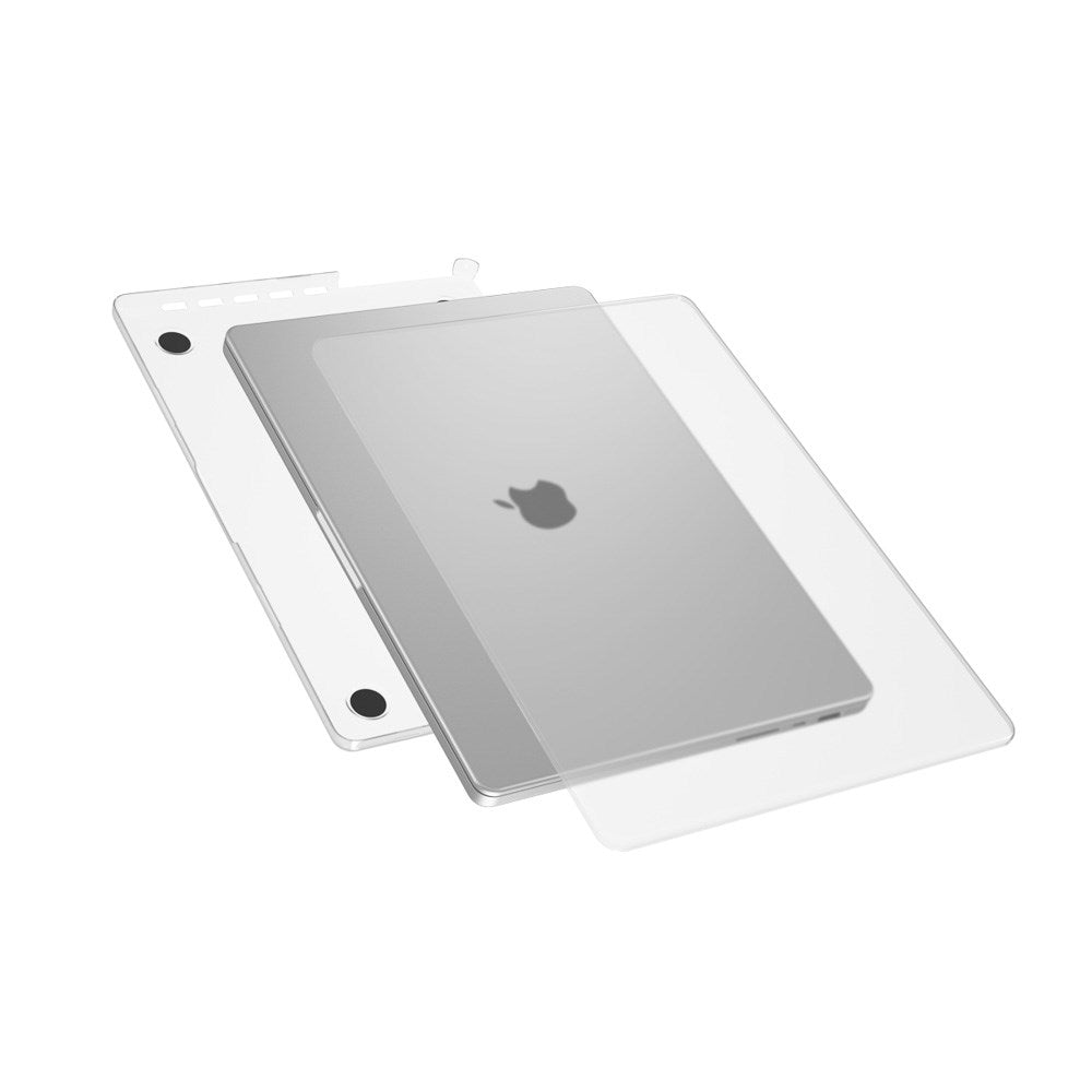 Epico Slim Shell - MacBook Pro 14" M5 / M4 / M3 / M2 / M1 (2025 / 2021) - Mat Gennemsigtig