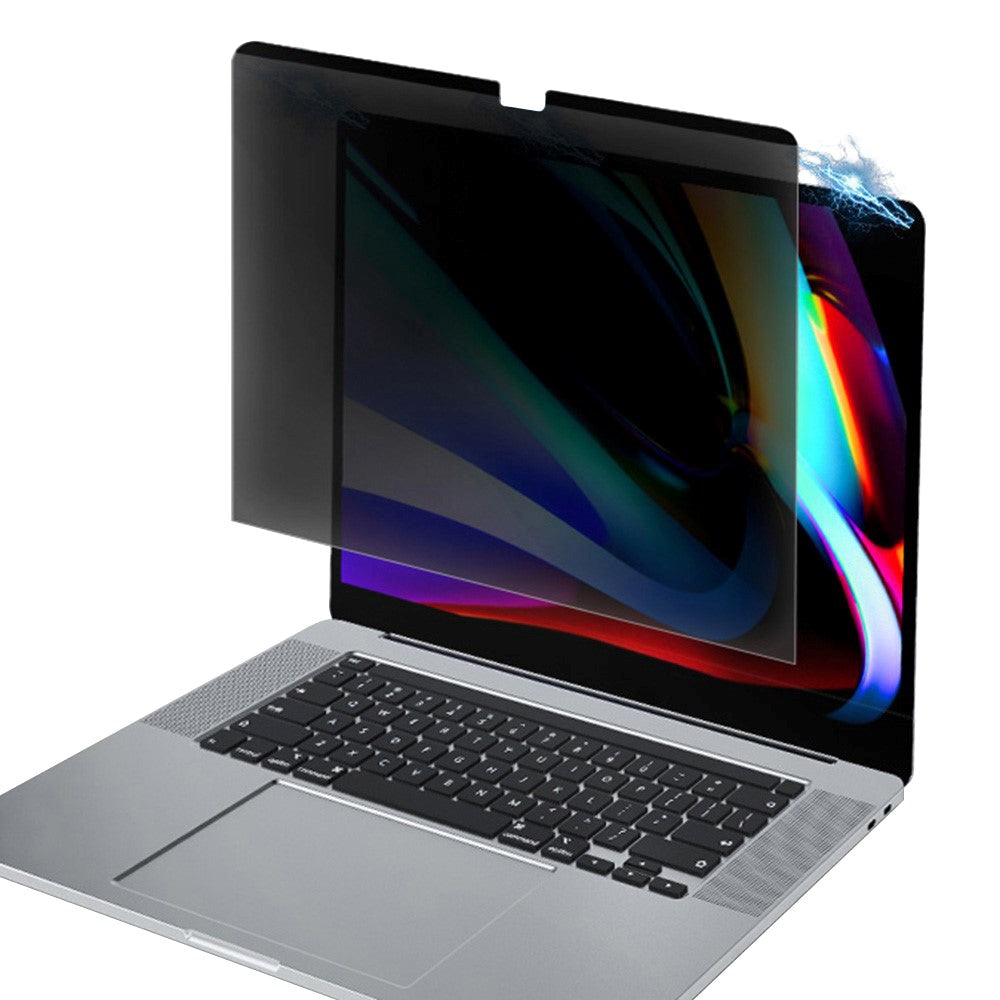MacBook Pro 13 Retina Magnetisk Beskyttelsesfilm m. Privacy Funktion - Gennemsigtig