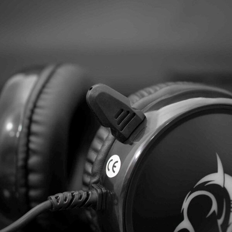White Shark MARGAY Gaming Headset - On-Ear Style - Sort