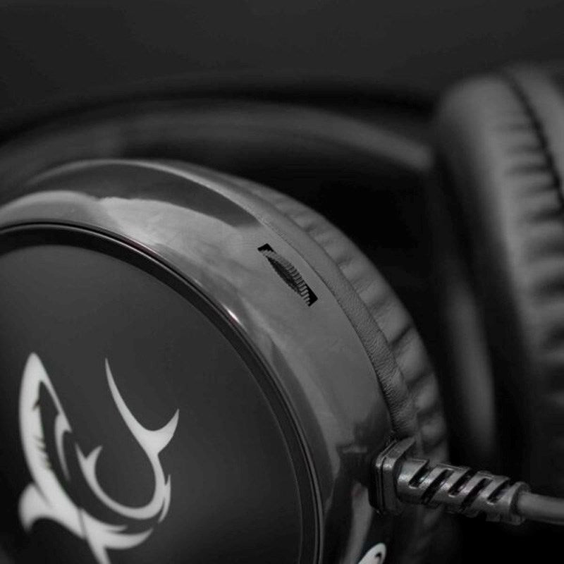 White Shark MARGAY Gaming Headset - On-Ear Style - Sort